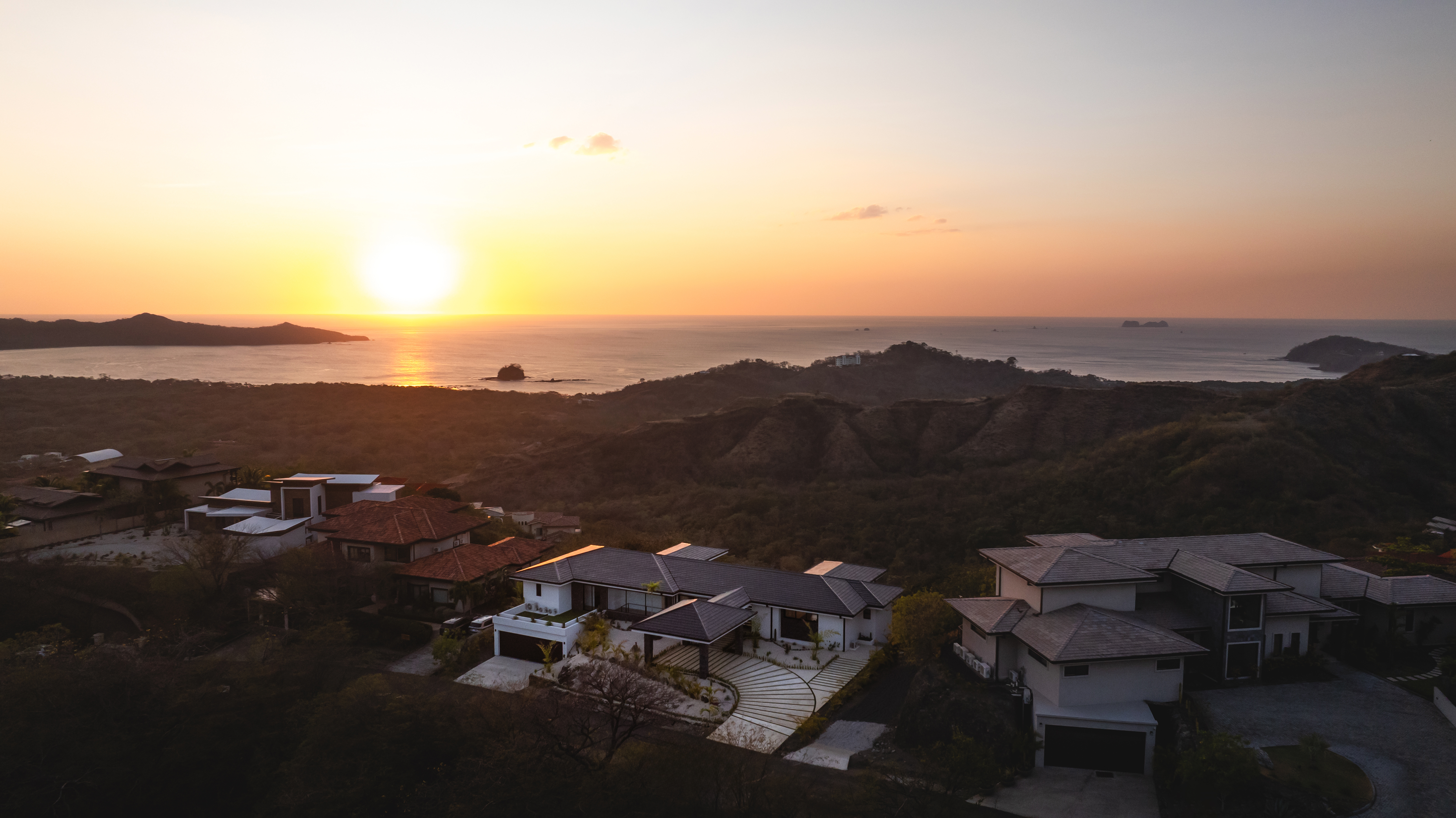 Mar Vista villa living, Guanacaste